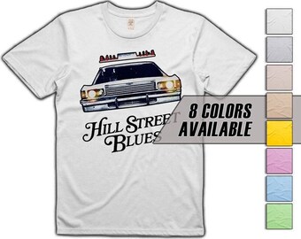 Hill Street Blues V4 movie T shirt 8 colors 8 sizes S-5XL vintage look soft cotton T shirt