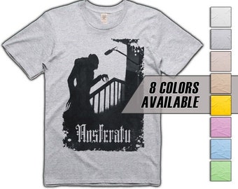 Nosferatu V1 movie T shirt 8 colors 8 sizes S-5XL vintage look soft cotton T shirt