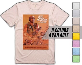 Chuck Norris Lone Wolf McQuade V11 movie T shirt 8 colors 8 sizes S-5XL vintage look soft cotton T shirt