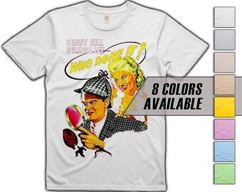 Benny Hill V1 movie T shirt 8 colors 8 sizes S-5XL vintage look soft cotton T shirt