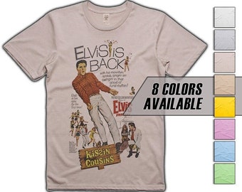 Elvis V3 movie T shirt 8 colors 8 sizes S-5XL vintage look soft cotton T shirt