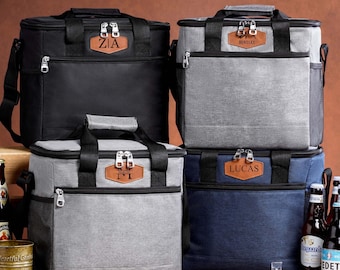 Personalized Engraved Beer Cooler Bag, Golf Beer Cooler Bag, Groomsmen Cooler Bag, Groomsmen Gifts Bag