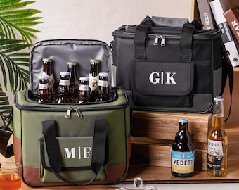 Personalized Golf Cooler Bag, Custom Embroidered Beer Cooler, Groomsmen Gift, Bachelor Party Favor