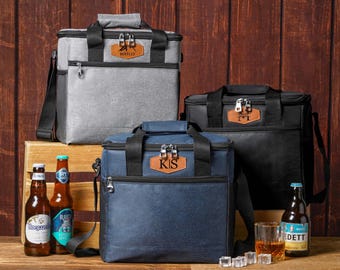 Gepersonaliseerde gegraveerde bierkoeltas, koeltas golfbier, koeltas bruidsjonkers, cadeautas bruidsjonkers