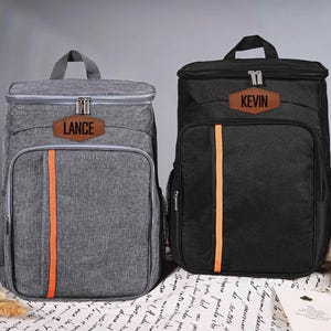 Personalized Groomsmen Cooler Backpack, Groomsmen Gift, Custom Lunch Cooler Backpack, Hiking Cooler Backpack, Golf Beer Cooler, Gift for Him