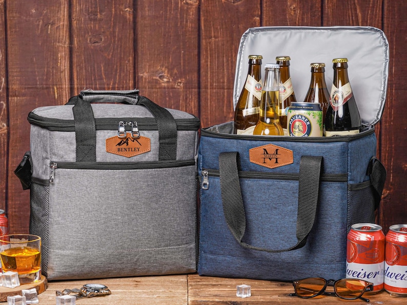 Personalized Engraved Beer Cooler Bag, Golf Beer Cooler Bag, Groomsmen Cooler Bag, Groomsmen Gifts Bag image 19