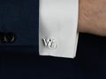 Personalized Groomsmen Cufflinks, Custom Initial Cufflinks for Groomsmen, Groomsmen Gifts, Groomsmen Proposal, Best Man Gift, Bachelor Party