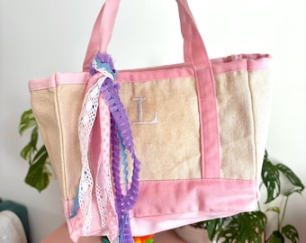 Mini borsa tote - Borsa tote per bambini - Borsa tote per neonati - Mini borsetta tote