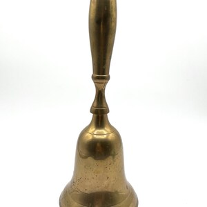 Vintage Large handle Brass Bell