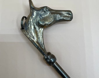 Vintage Brass Horse Shoe Horn