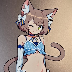 Cute Felix Argyle vinyl decal sticker waterproof car decal femboy trap anime ecchi sticker