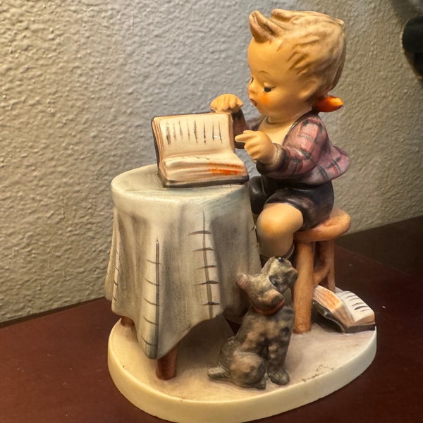 Vintage Goebel Hummel Figurine Little Bookkeeper Hum 306 West Germany