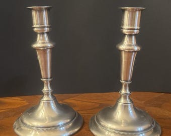 VTG Silver Co Vierfach-Silberplatten-Kerzenhalter 18 cm Höhe poliert