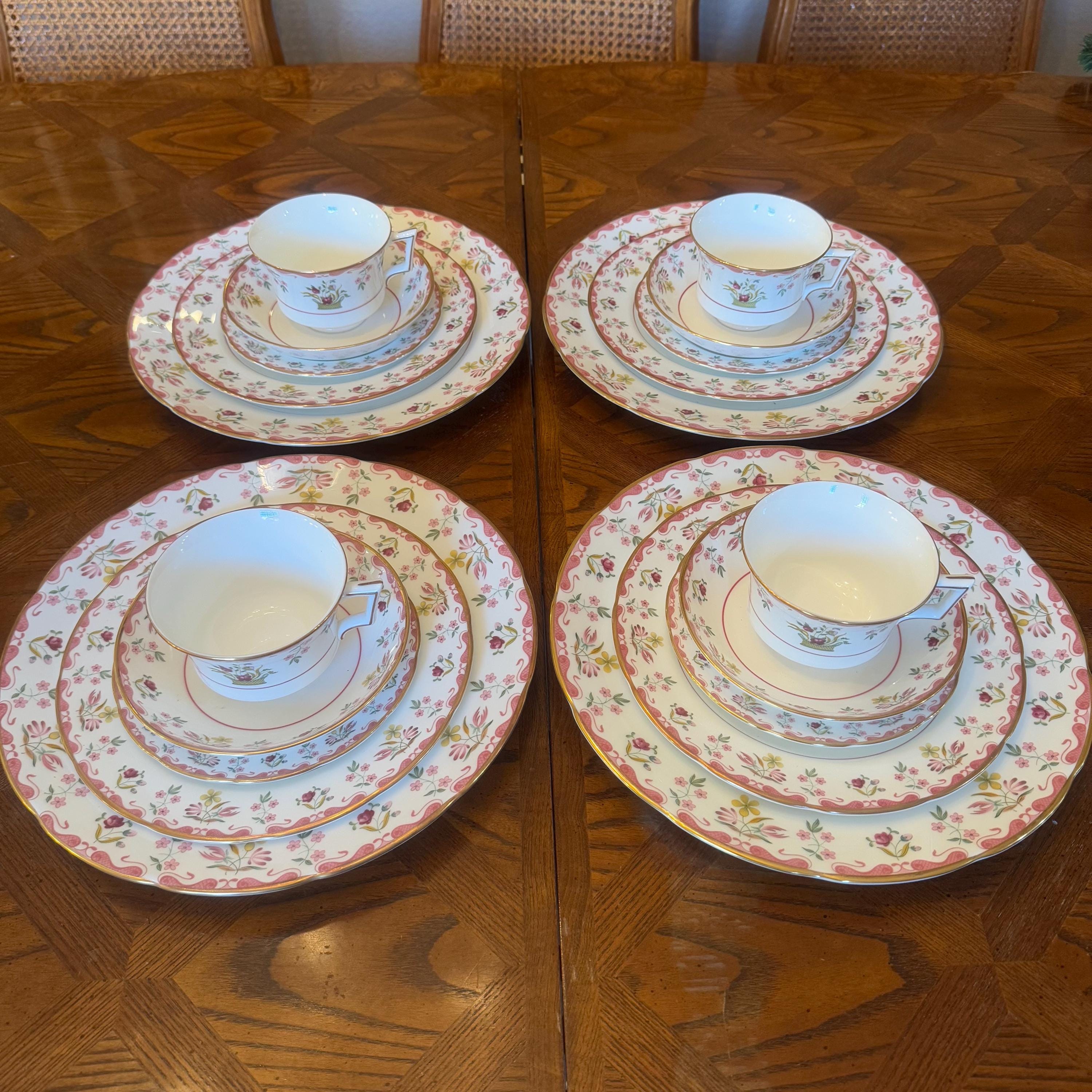 希少 美品 WEDGWOOD ウェッジウッド BIANCA ビアンカ トリオ