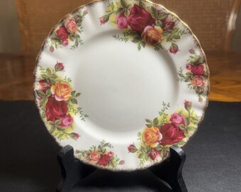 Royal Albert Old Country Rose 16 cm Salat- / Brotteller MINT