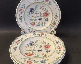 VTG 4er Set Villeroy & Boch Heinrich Indian Summer Suppenschüssel 24 cm Rand