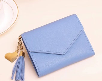 Mini Tassel Wallet Women Fashion Purse Female Short Mini Wallets