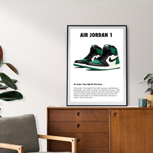 Hypebeast Sneaker Poster 40x60 Cm - Leinwand Druck Für Zimmer Deko
