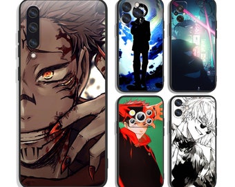 Anime manga Protective Cases for iPhone & Samsung S24 S23 S22 S21 A25 A15 A54 A53 A52 A34 A33 A32 A14 A13 4G 5G
