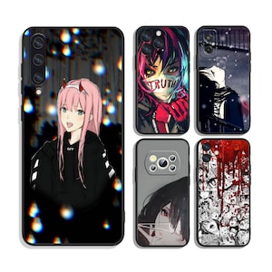 Japanese anime manga girls Protective Cases for iPhone & Samsung S24 S23 S22 S21 A25 A15 A54 A53 A52 A34 A33 A32 A14 A13 4G 5G