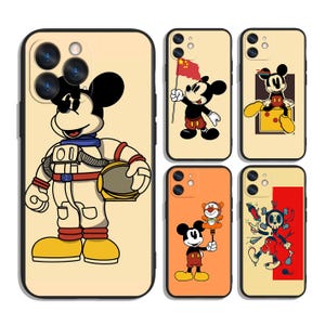 Custodie protettive di Topolino per iPhone e Samsung S24 S23 S22 S21 A25 A15 A54 A53 A52 A34 A33 A32 A14 A13 4G 5G