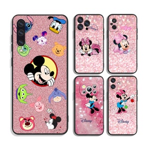 Custodie protettive di Topolino per iPhone e Samsung S24 S23 S22 S21 A25 A15 A54 A53 A52 A34 A33 A32 A14 A13 4G 5G