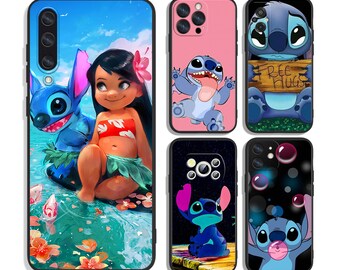Funny Stitch Protective Cases for iPhone & Samsung S24 S23 S22 S21 A25 A15 A54 A53 A52 A34 A33 A32 A14 A13 4G 5G