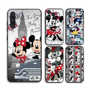 Custodie protettive di Topolino per iPhone e Samsung S24 S23 S22 S21 A25 A15 A54 A53 A52 A34 A33 A32 A14 A13 4G 5G