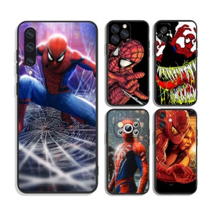 Spiderman Protective Cases for iPhone & Samsung S24 S23 S22 S21 A25 A15 A54 A53 A52 A34 A33 A32 A14 A13 4G 5G