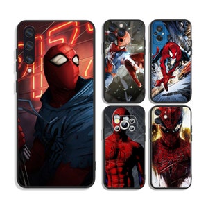 Spider-Man Protective Cases for iPhone & Samsung S24 S23 S22 S21 A25 A15 A54 A53 A52 A34 A33 A32 A14 A13 4G 5G