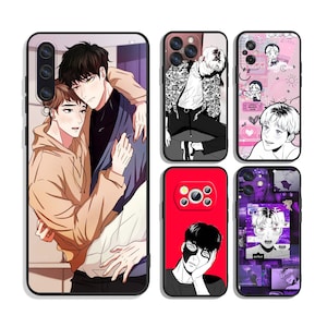 Japanese anime manga Protective Cases for iPhone & Samsung S24 S23 S22 S21 A25 A15 A54 A53 A52 A34 A33 A32 A14 A13 4G 5G