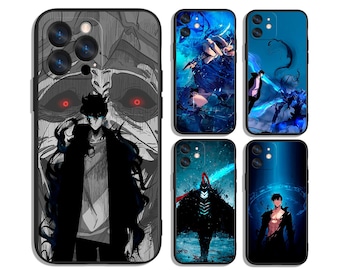 アニメ「サイレントハンターの台頭」iPhone、Samsungなど対応ソフトシリコン保護ケースカバー