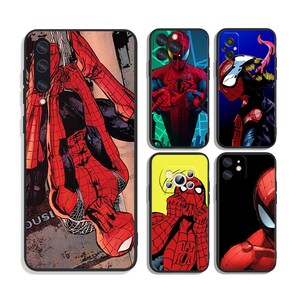 Spiderman Protective Cases for iPhone & Samsung S24 S23 S22 S21 A25 A15 A54 A53 A52 A34 A33 A32 A14 A13 4G 5G