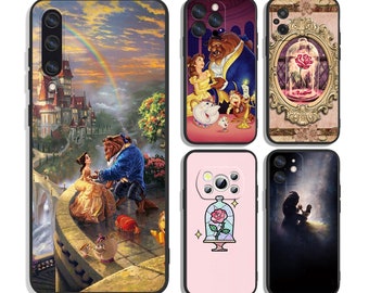 Beauty and the Beast Protective Cases for iPhone & Samsung S24 S23 S22 S21 A25 A15 A54 A53 A52 A34 A33 A32 A14 A13 4G 5G