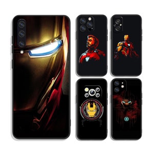 Custodie protettive Iron Man per iPhone e Samsung S24 S23 S22 S21 A25 A15 A54 A53 A52 A34 A33 A32 A14 A13 4G 5G