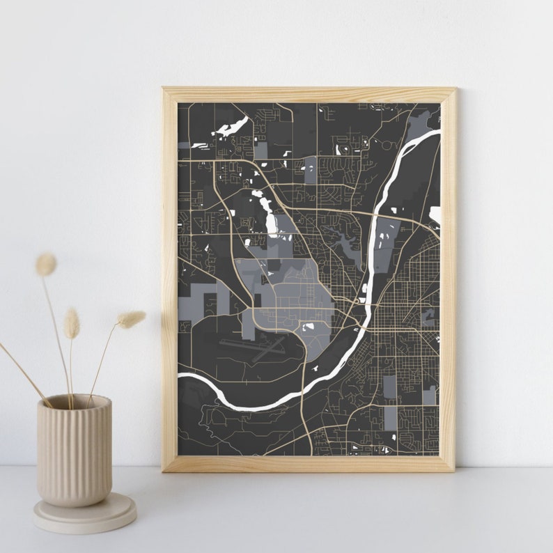 Purdue University Map Prints Gold - Il 794xN.6185498065 Ey9g 