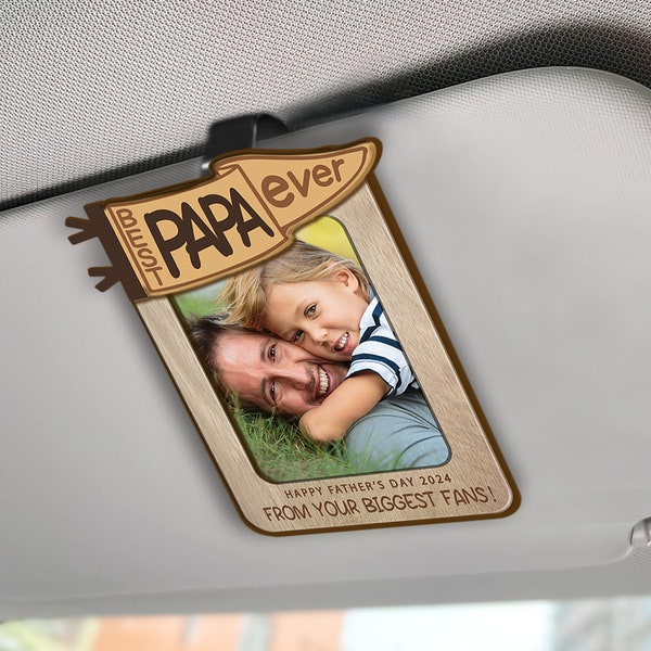 Photo Visor Fathers Day Etsy