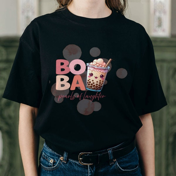 Boba Pearls of Laughing TShirt | Milk Tea Shirt | Boba Shirt | Bubble Tea Shirt | Boba Lover Tee | Bubble Tea Lover Tee | Milk Tea Lover Tee