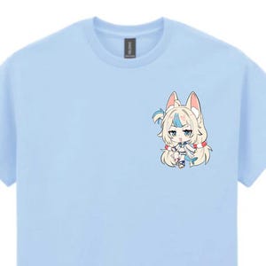 Sameko Saba T-Shirt Chibi VTuber