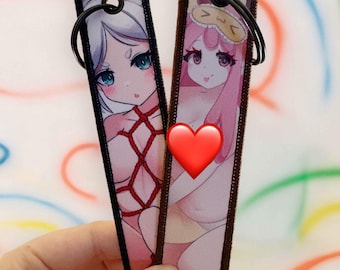 Llavero de tela Shibari Frieren o Slug Monster Girl