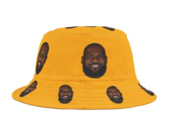 Lebron James Hat for Lakers Fans Lebron Hat Los Angeles Lakers Hat Lebron  Bucket Hat Lebron Shirt Los Angeles Lakers Shirt NBA Bucket Hat