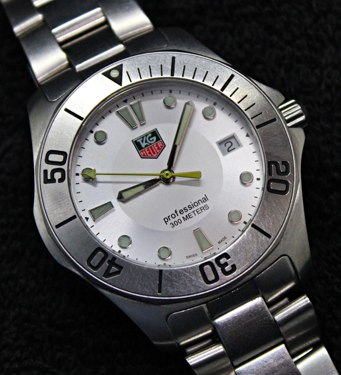 Men\'s 39mm Tag Heuer Aquaracer 300M Silver Dial Swiss Made Watch! Ref: WAB1111! $_57.JPG?set_id=880000500F main image 2