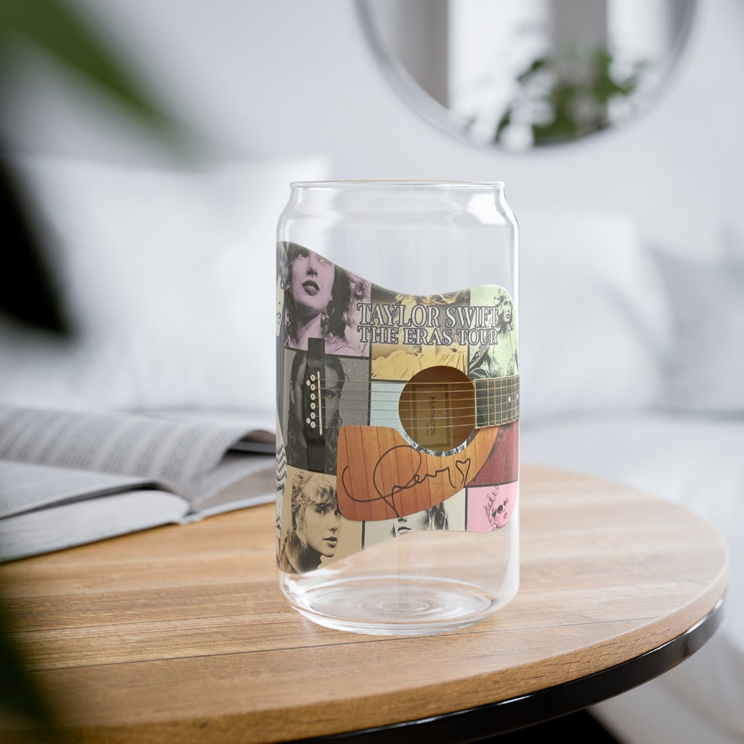 Eras Tour Glass Can / Guitar Libbey Cup / Eras Merch / Swiftie Glass ...