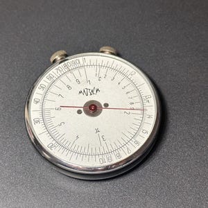 1960年代のソ連製ヴィンテージ円形計算尺、ソ連製ポケット電卓 KL-1