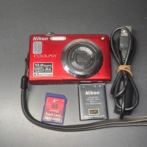 Nikon Coolpix S3000 - Etsy