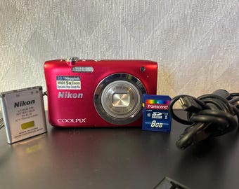 Nikon Coolpix S70 Digital Point-and-shoot Camera Red - Etsy