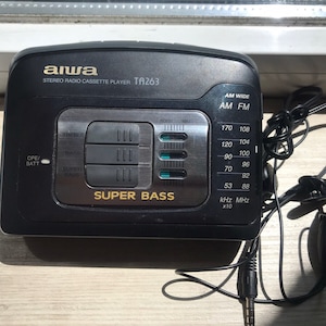 Sowjetischer Player AIWA AM/FM Kassettenrekorder Geprüfter Player Tonbandgerät