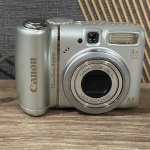 Canon PowerShot A580 8.0MP Digital Camera. Tested Working Camera canon digital