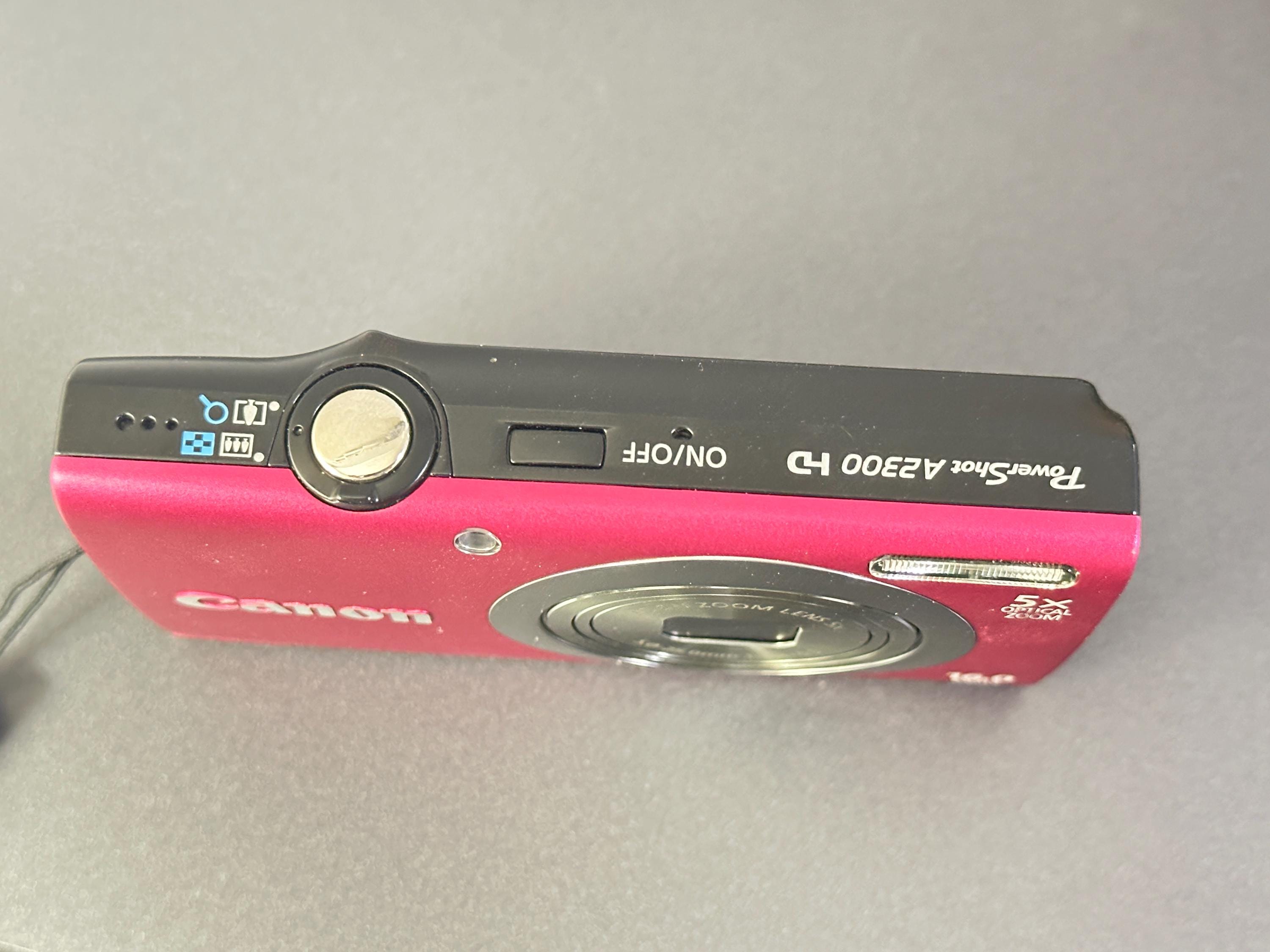 Canon Powershot A2300 HD Pink Digital Camera Canon Powershot
