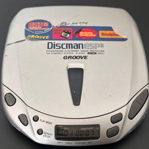 Sony CD-Player, Modellnr. D-E405 Discman ESP2, tragbarer, getesteter Musikplayer (CD)